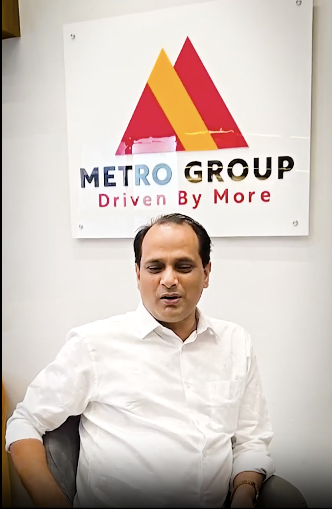 Rakesh and family sharing their Metro Group experience